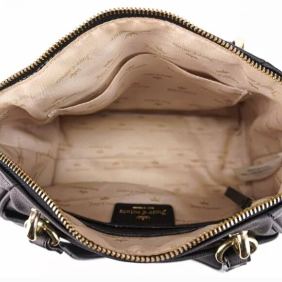 JUICY COUTURE Black Pebbled Leather Handbag - Picture 3 of 14